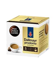 Dallmayr Prodomo paket och kapsel f&ouml;r Dolce Gusto