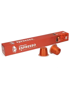 Kaffekapslen Espresso Premium paket och kapsel till Nespresso
