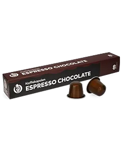 Kaffekapslen Espresso Chocolate Premium paket och kapsel till Nespresso
