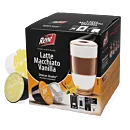 Café René Vanilla Latte Macchiato paket och kapsel till Dolce Gusto
