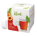 Café René Tea Peach paket och kapsel till Dolce Gusto
