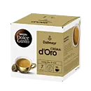 Dallmayr Crema d'Oro paket och kapsel för Dolce Gusto