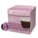 Kaffekapslen Mocha paket och kapsel till Dolce Gusto
