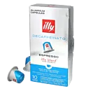 illy Decaffeinato paket och kapsel till Nespresso
