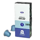 Kaffekapslen Espresso Decaf Premium paket och kapsel till Nespresso
