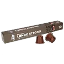 Kaffekapslen Lungo Strong Premium paket och kapsel till Nespresso

