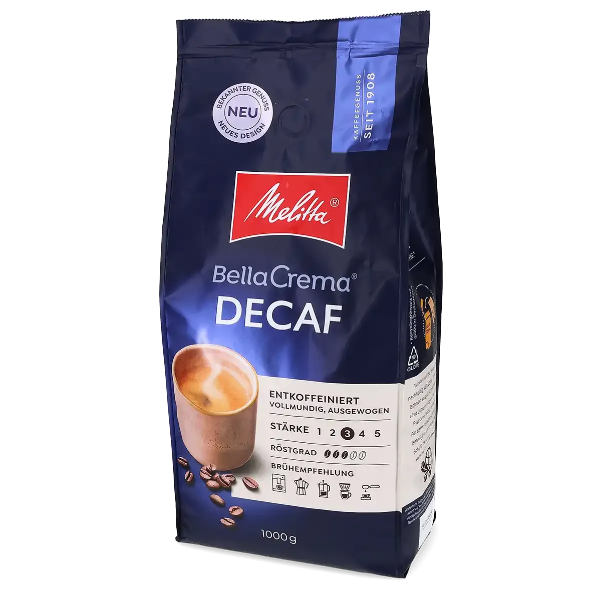 BellaCrema\u0020Koffeinfritt\u0020\u002D\u0020Melitta