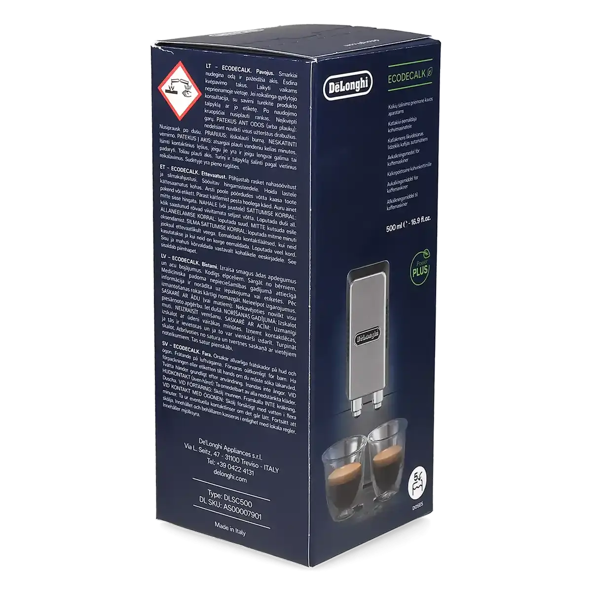 Delonghi\u0020Avkalkning\u0020Eco\u0020Decalk\u0020DLSC500