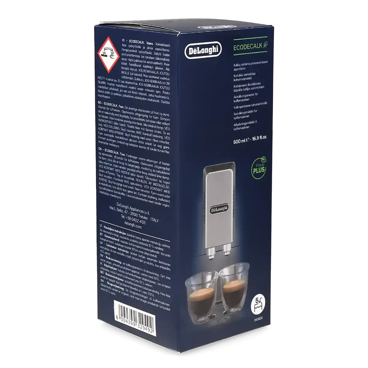 Delonghi\u0020Avkalkning\u0020Eco\u0020Decalk\u0020DLSC500