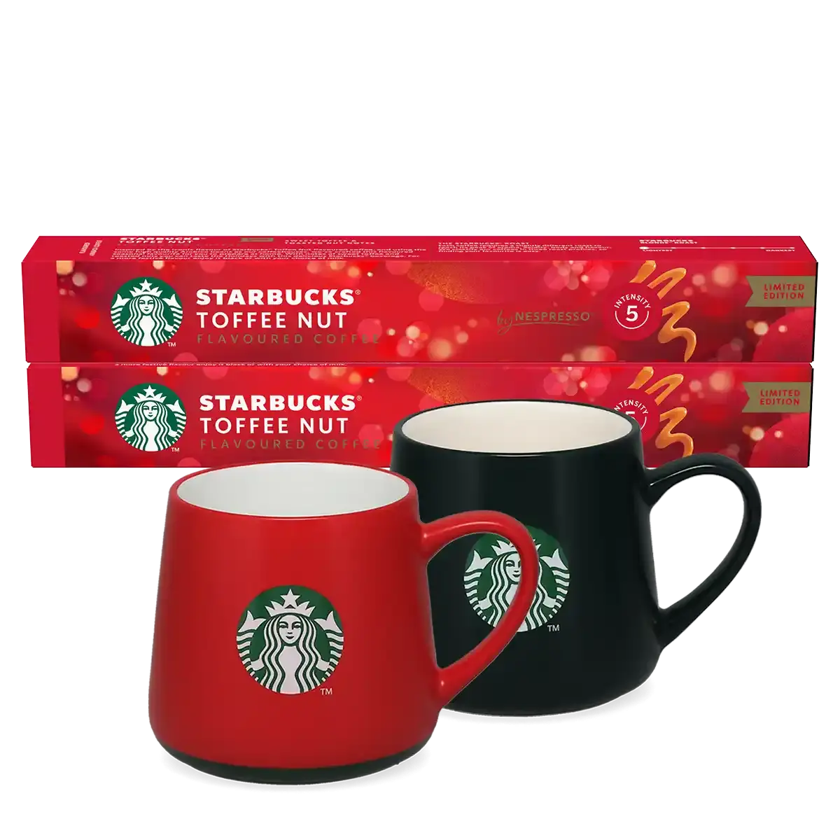 Toffee Nut + 2 mugg-paket