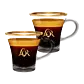 Svart kaffe-paket