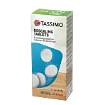 Avkalkningstabletter och förpackning till Tassimo från Bosch