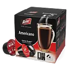 Café René Americano paket och kapsel till Dolce Gusto
