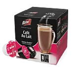 Café René Café Au Lait paket och kapsel till Dolce Gusto
