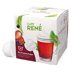 Café René Forest Fruit Tea paket och kapsel till Dolce Gusto
