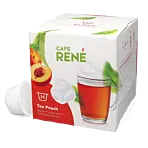 Café René Tea Peach paket och kapsel till Dolce Gusto
