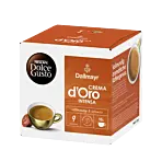 Dallmayr Crema d'Oro Intensa package and capsule for Dolce Gusto