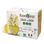 FoodNess Ginger & Lemon paket och kapsel till Dolce Gusto
