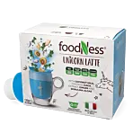 FoodNess Unicorn Latte paket och kapsel till Dolce Gusto
