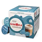 Gimoka Cappuccino paket och kapsel till Dolce Gusto
