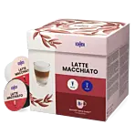 Kaffekapslen Latte Macchiato package and capsule for Dolce Gusto