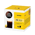 Nescafé Grande package and capsule for Dolce Gusto