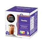 Nescafé Mocha package and capsule for Dolce Gusto
