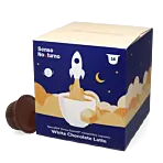 Senso Nocturno White Chocolate Latte paket och kapsel till Dolce Gusto
