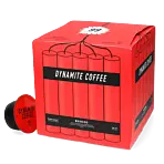 Kaffekapslen Dynamite Coffee paket och kapsel till Dolce Gusto
