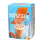 Iced Latte Salted Caramel snabbkaffe från Nescafé Gold