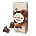 Gimoka Espresso Cremoso paket och kapsel till Nespresso
