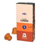Kaffekapslen Lungo Premium paket och kapsel till Nespresso
