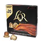 L'OR Lungo Colombia Big Pack paket och kapsel till Nespresso®