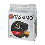 L'OR Splendente package and capsule for Tassimo
