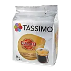 Marcilla Café Largo paket och kapsel till Tassimo